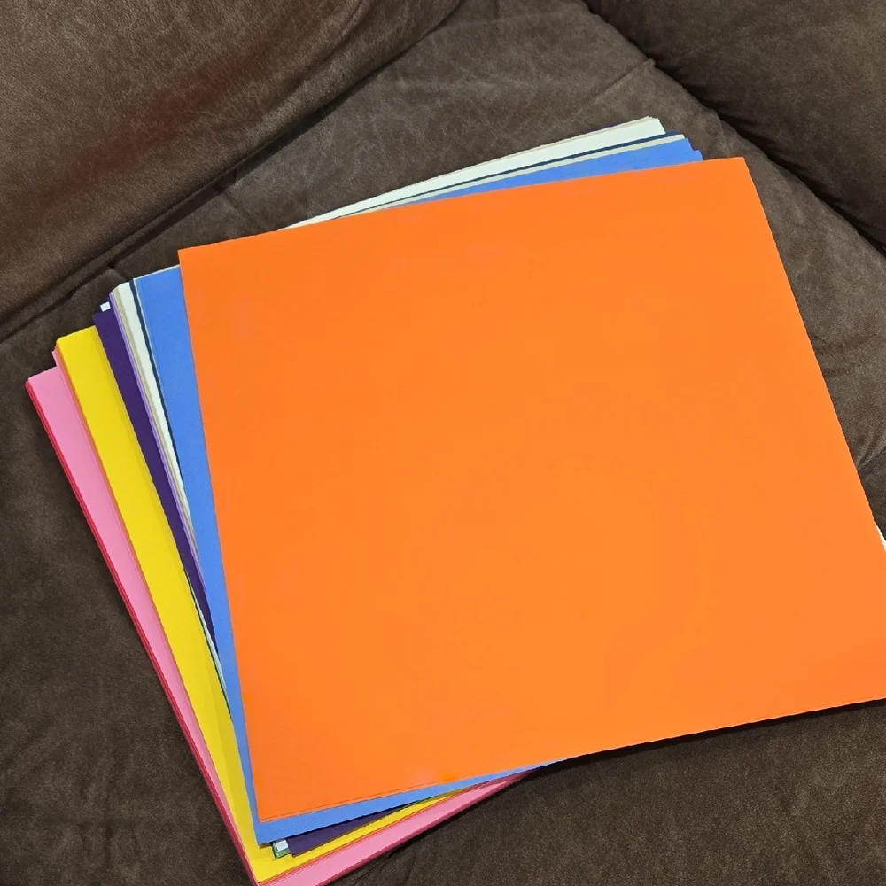 Multicolor scrapbooking paper